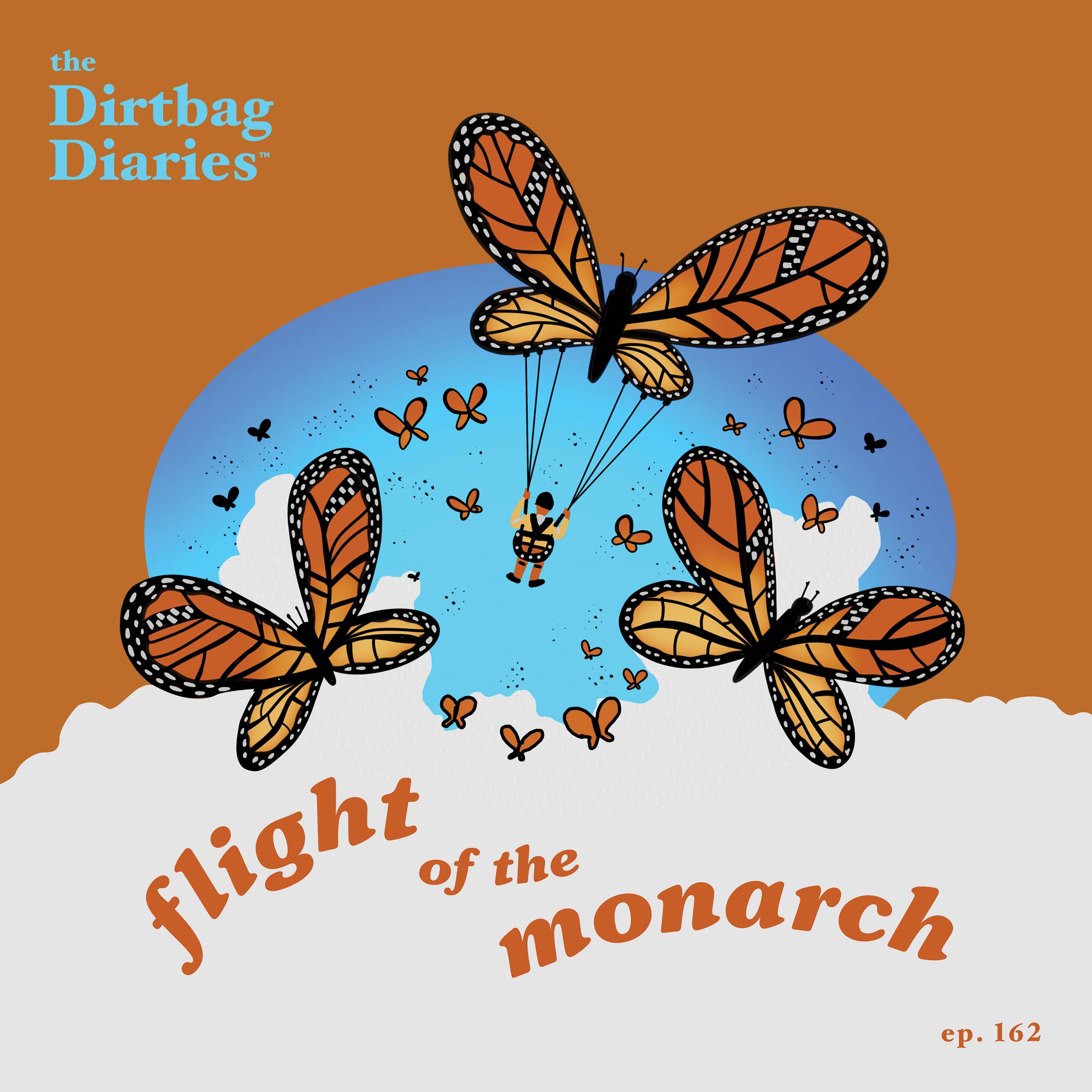 Dirtbag Diaries outdoor podcast paragliding migration