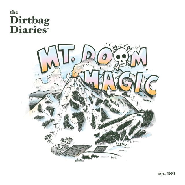 Dirtbag Diaries outdoor podcast skiing art