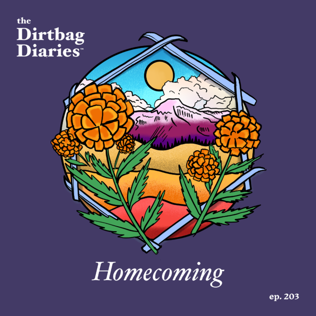 Dirtbag Diaries outdoor podcast skiing Mexico Bilingual